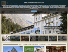 Tablet Screenshot of historichotelsworldwide.com
